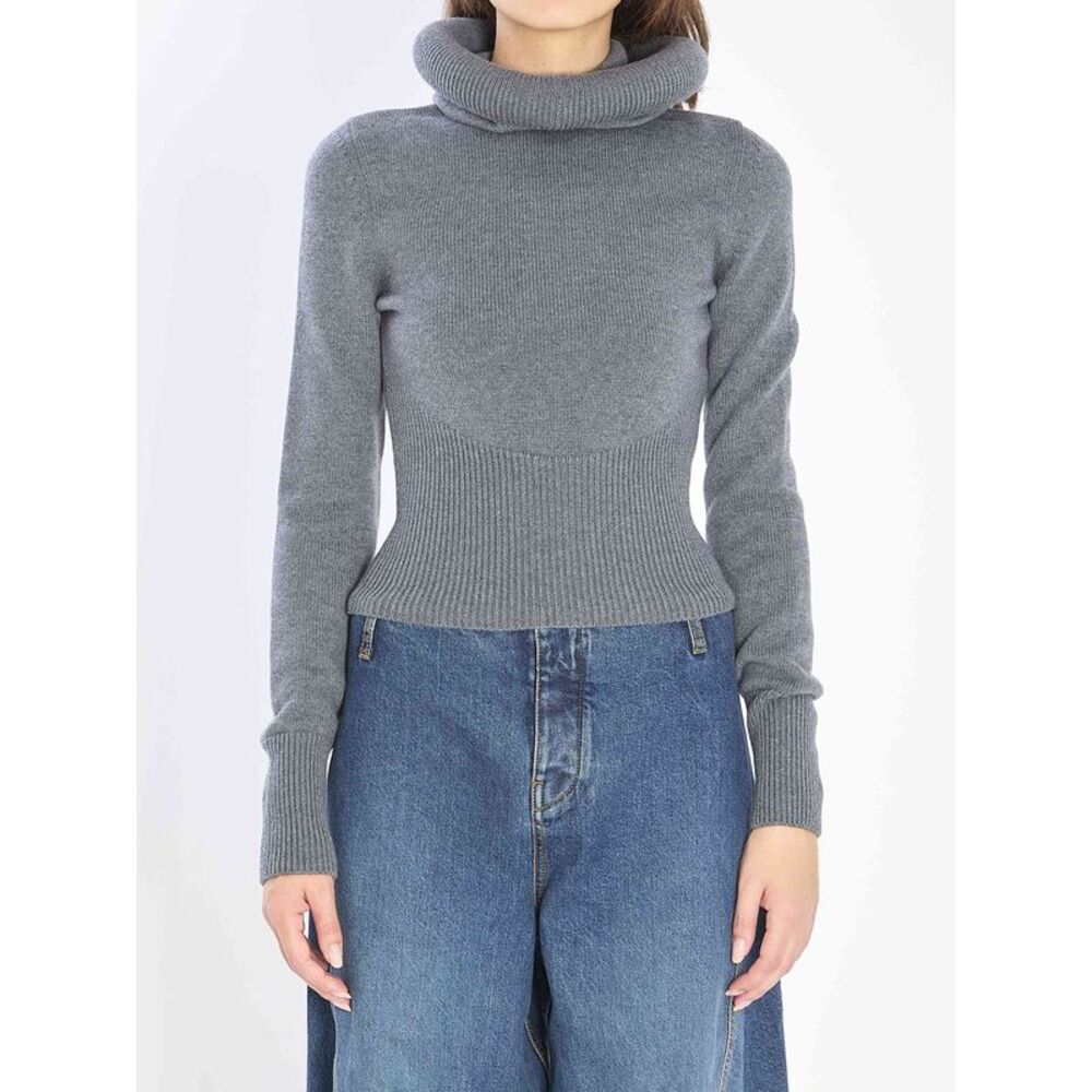 Alaia Women Sculptural-Hood Pullover